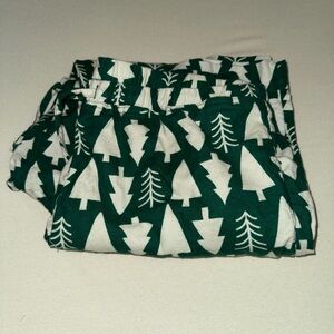 Hanna Andersson Holiday Winter Green pajama pants